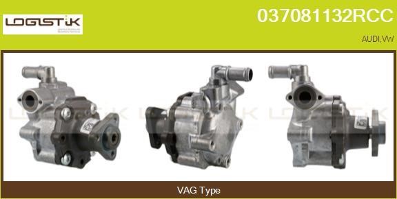 LGK 037081132RCC Hydraulic Pump, steering system 037081132RCC