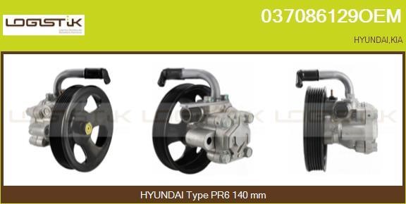 LGK 037086129OEM Hydraulic Pump, steering system 037086129OEM
