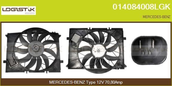 LGK 014084008LGK Electric Motor, radiator fan 014084008LGK