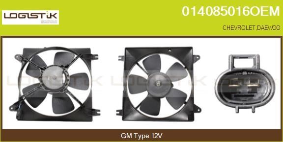 LGK 014085016OEM Electric Motor, radiator fan 014085016OEM