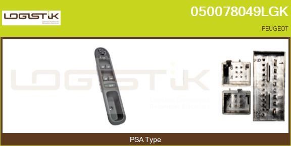 LGK 050078049LGK Power window button 050078049LGK