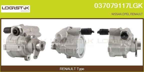 LGK 037079117LGK Hydraulic Pump, steering system 037079117LGK