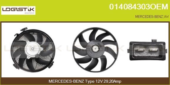 LGK 014084303OEM Hub, engine cooling fan wheel 014084303OEM