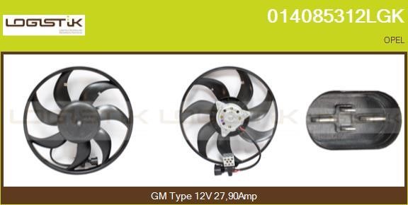 LGK 014085312LGK Hub, engine cooling fan wheel 014085312LGK