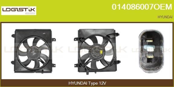 LGK 014086007OEM Electric Motor, radiator fan 014086007OEM