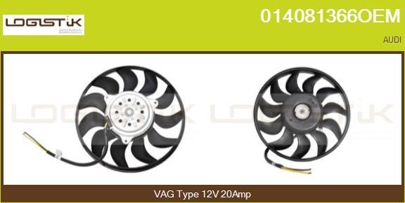 LGK 014081366OEM Hub, engine cooling fan wheel 014081366OEM