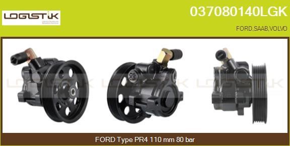 LGK 037080140LGK Hydraulic Pump, steering system 037080140LGK