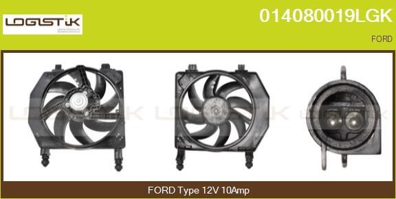 LGK 014080019LGK Electric Motor, radiator fan 014080019LGK