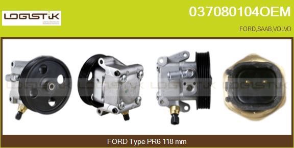 LGK 037080104OEM Hydraulic Pump, steering system 037080104OEM