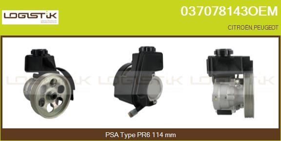 LGK 037078143OEM Hydraulic Pump, steering system 037078143OEM