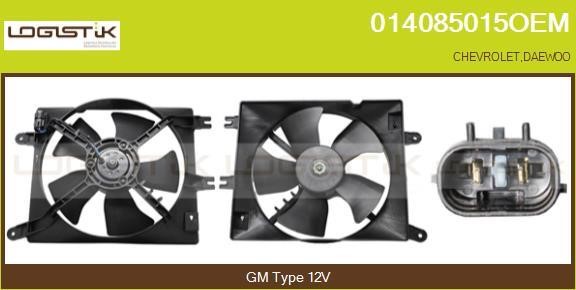 LGK 014085015OEM Electric Motor, radiator fan 014085015OEM