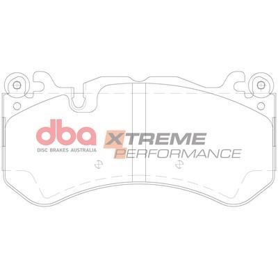DBA DB15033XP Brake Pad Set, disc brake DB15033XP