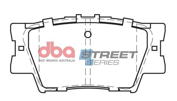 DBA DB1832SS Brake Pad Set, disc brake DB1832SS