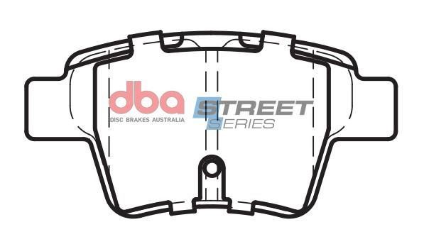 DBA DB2044SS Brake Pad Set, disc brake DB2044SS