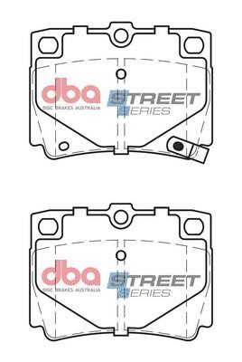 DBA DB1390SS Brake Pad Set, disc brake DB1390SS