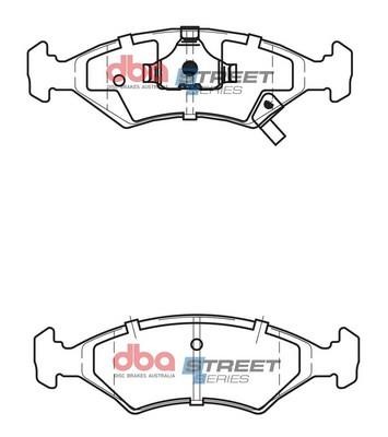 DBA DB1335SS Brake Pad Set, disc brake DB1335SS
