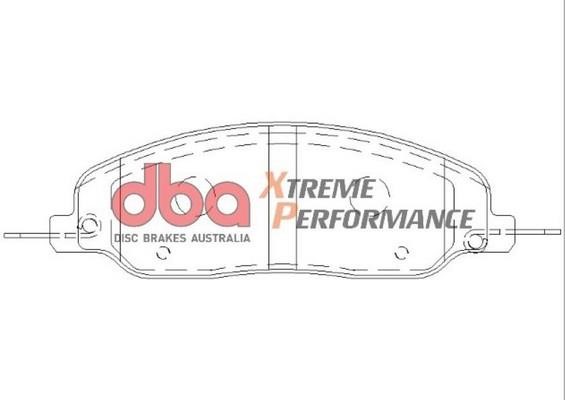 DBA DB7986XP Brake Pad Set, disc brake DB7986XP