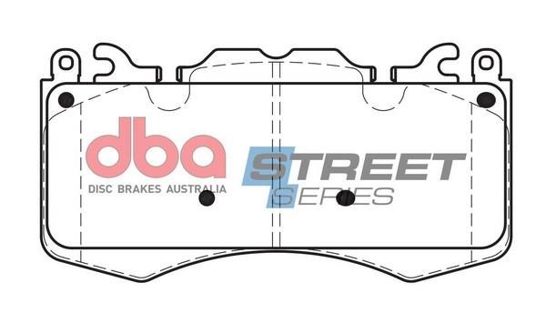 DBA DB2204SS Brake Pad Set, disc brake DB2204SS