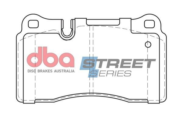DBA DB2073SS Brake Pad Set, disc brake DB2073SS