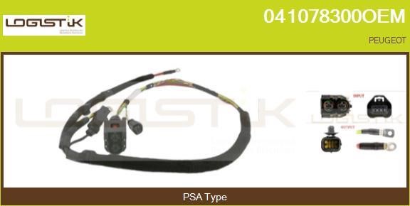 LGK 041078300OEM Electric Cable, electric motor steering gear 041078300OEM