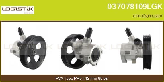 LGK 037078109LGK Hydraulic Pump, steering system 037078109LGK