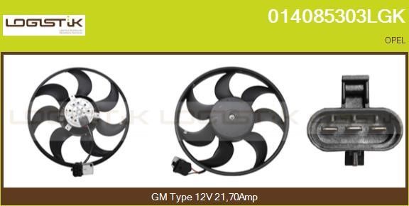 LGK 014085303LGK Hub, engine cooling fan wheel 014085303LGK