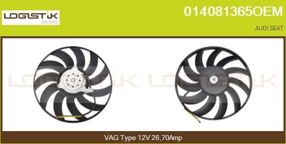 LGK 014081365OEM Hub, engine cooling fan wheel 014081365OEM