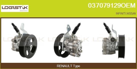 LGK 037079129OEM Hydraulic Pump, steering system 037079129OEM