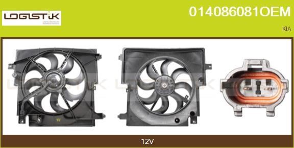 LGK 014086081OEM Electric Motor, radiator fan 014086081OEM