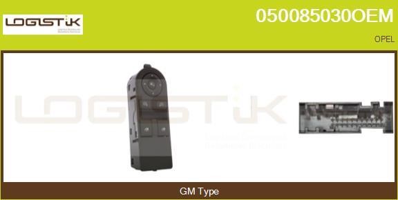 LGK 050085030OEM Power window button 050085030OEM