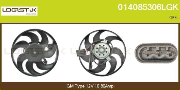 LGK 014085306LGK Hub, engine cooling fan wheel 014085306LGK