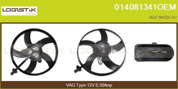 LGK 014081341OEM Hub, engine cooling fan wheel 014081341OEM