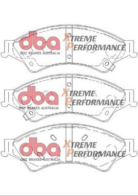 DBA DB2074XP Brake Pad Set, disc brake DB2074XP