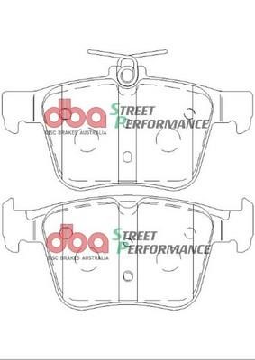 DB2415SP DBA Brake pad set