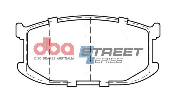 DBA DB241SS Brake Pad Set, disc brake DB241SS