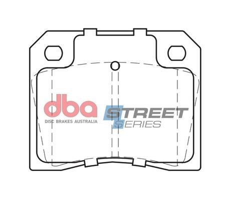 DBA DB521SS Brake Pad Set, disc brake DB521SS