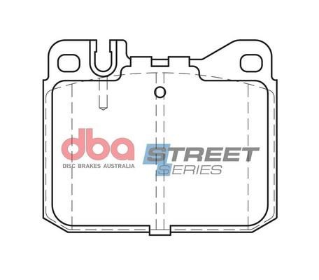 DBA DB143SS Brake Pad Set, disc brake DB143SS