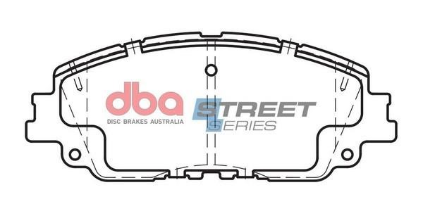 DBA DB2449SS Brake Pad Set, disc brake DB2449SS