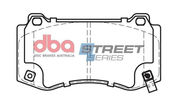 DBA DB2259SS Brake Pad Set, disc brake DB2259SS