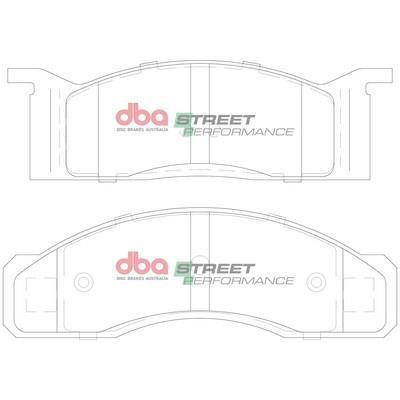 DBA DB1807SP Brake Pad Set, disc brake DB1807SP