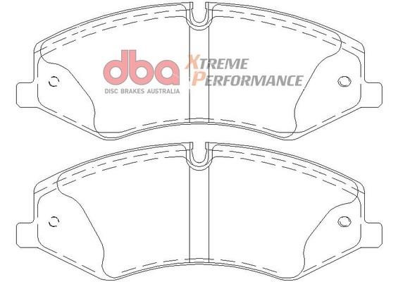 DBA DB2203XP Brake Pad Set, disc brake DB2203XP