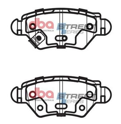 DBA DB1425SS Brake Pad Set, disc brake DB1425SS
