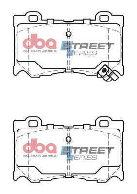 DBA DB2400SS Brake Pad Set, disc brake DB2400SS