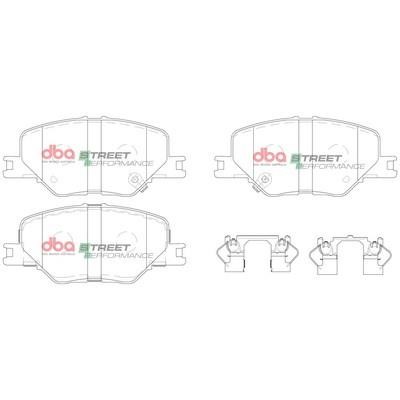 DBA DB15020SP Brake Pad Set, disc brake DB15020SP