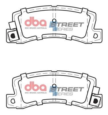 DBA DB422SS Brake Pad Set, disc brake DB422SS