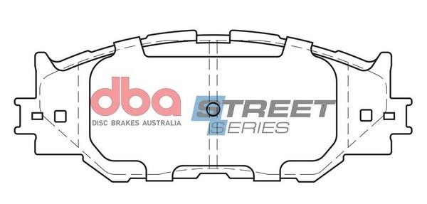 DBA DB1852SS Brake Pad Set, disc brake DB1852SS