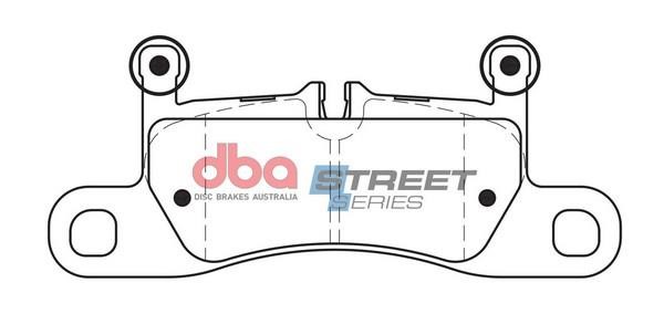 DBA DB2229SS Brake Pad Set, disc brake DB2229SS