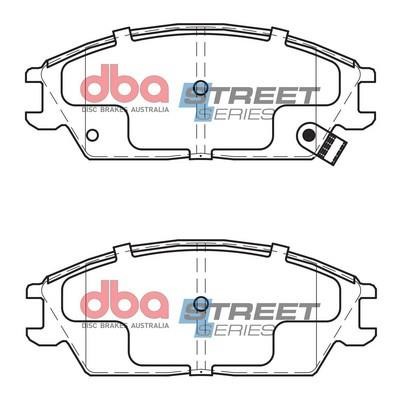 DBA DB1252SS Brake Pad Set, disc brake DB1252SS