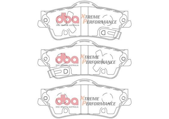 DBA DB2267XP Brake Pad Set, disc brake DB2267XP