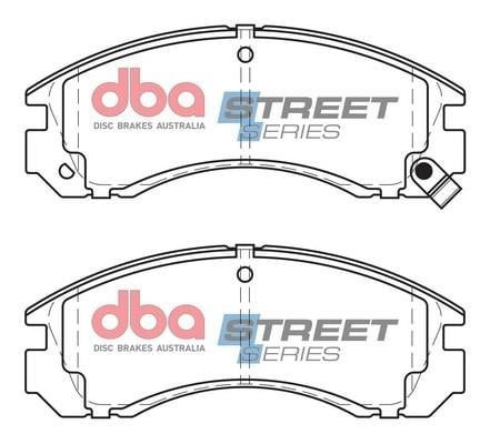 DBA DB1223SS Brake Pad Set, disc brake DB1223SS
